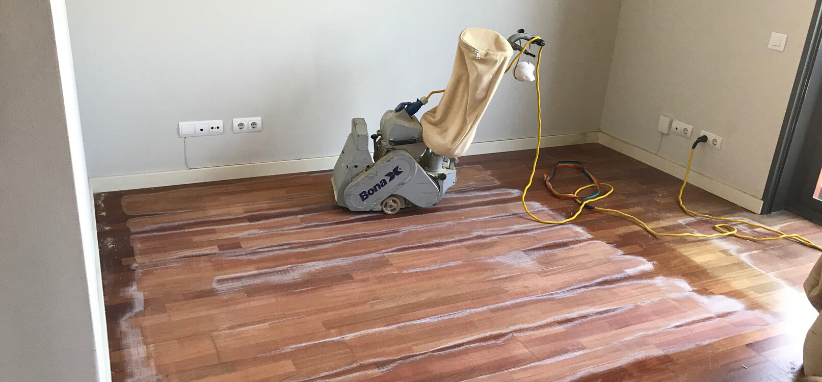 Parquet flotante jatoba tres lamas