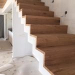 Instalación de escaleras de roble
